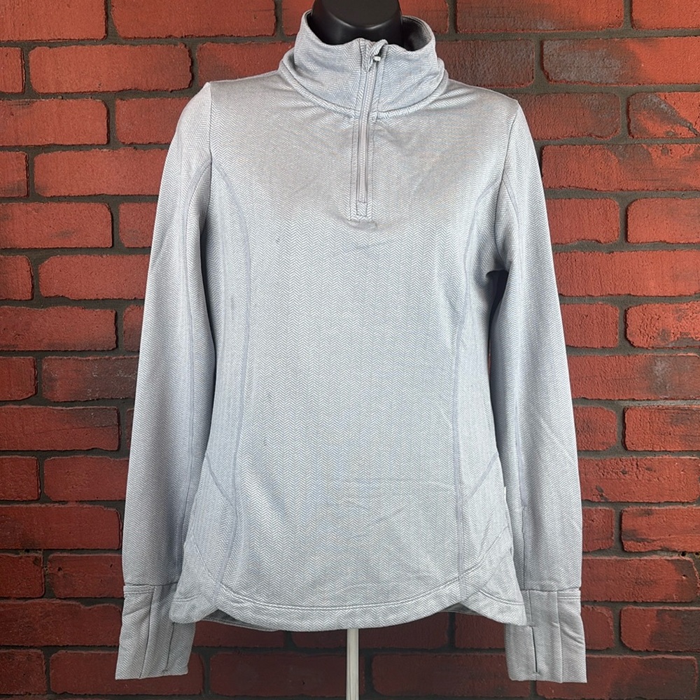 Mondetta Quarter‎ Zip Womans Small Grey